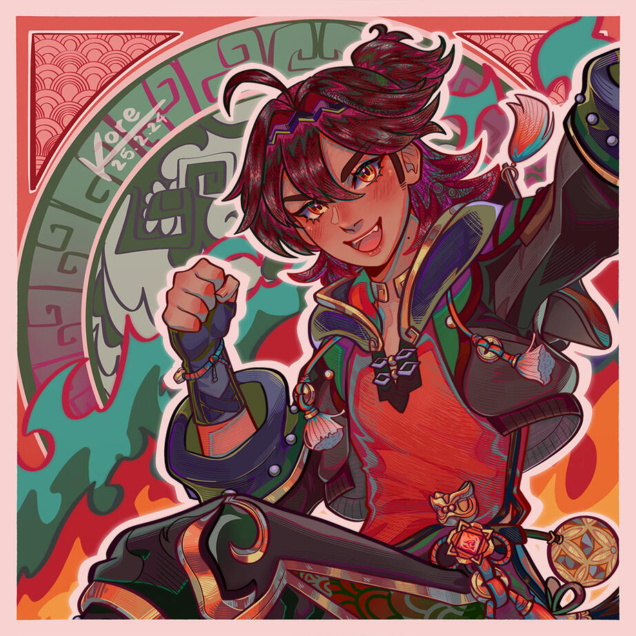 Ga Ming Genshin Fanart