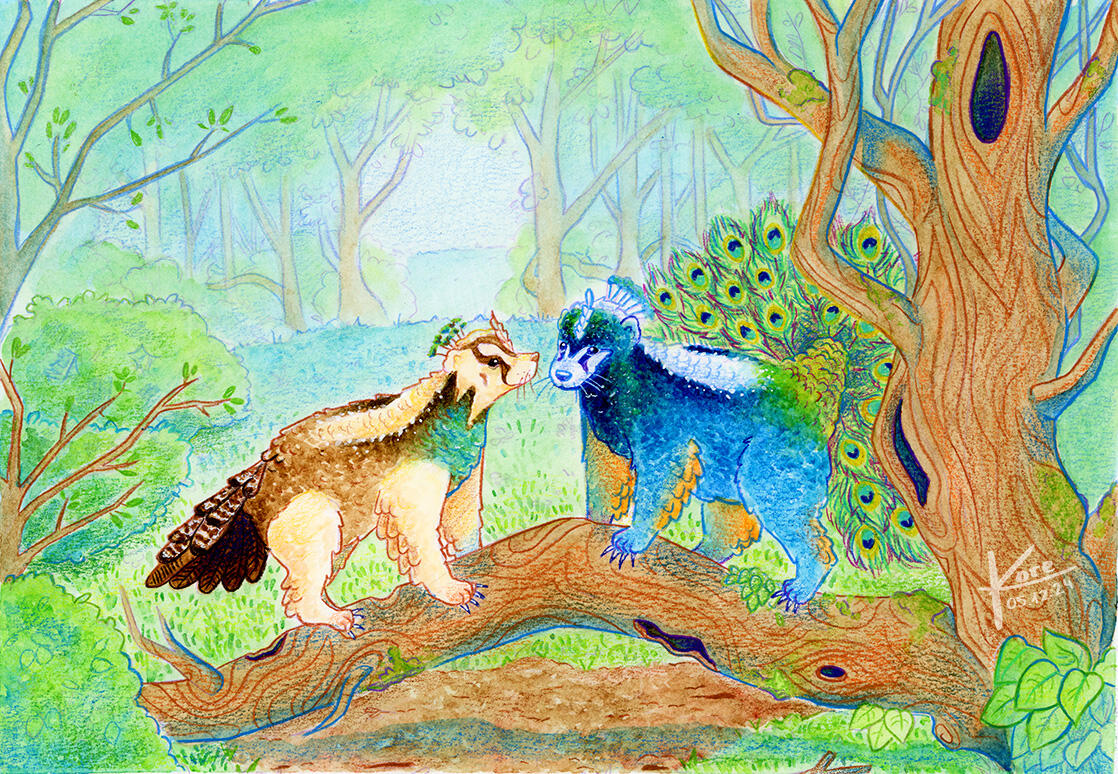 Female and male Male "Real skunk"