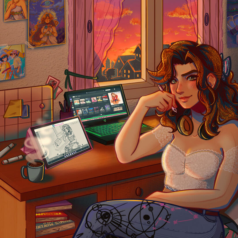 Self portrait - Meet the artist