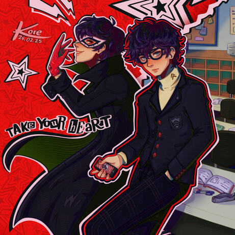 Joker from Persona 5 Fanart