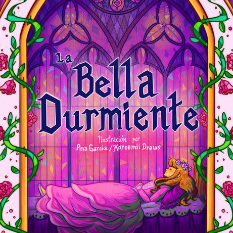 "Sleeping Beauty" - Book Cover Process